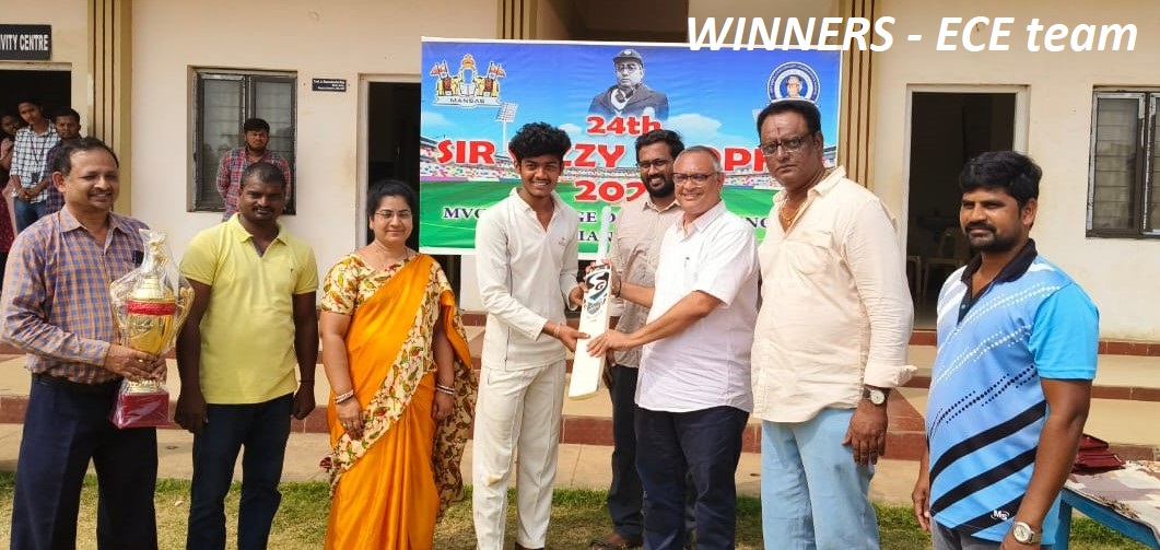 MVGR's 24th Sir Vizzy Trophy: A Triumph in Cricket for AY 2023-24