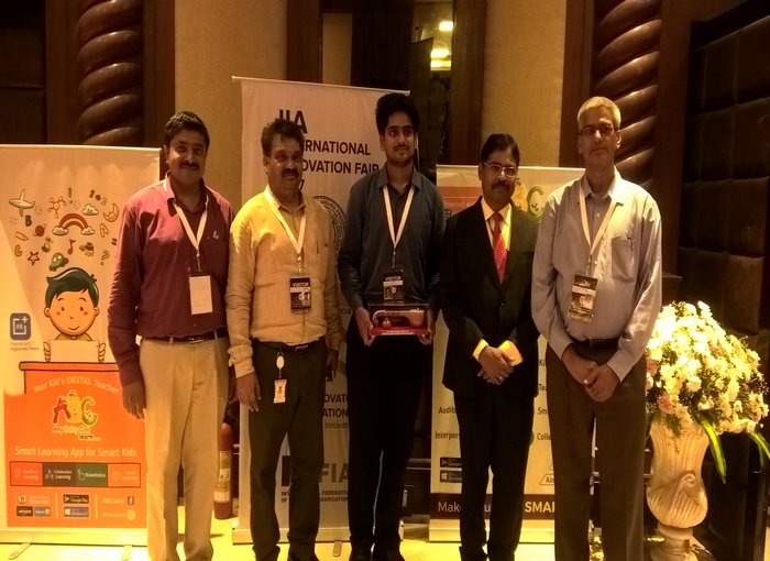 Winners with College Administration Team